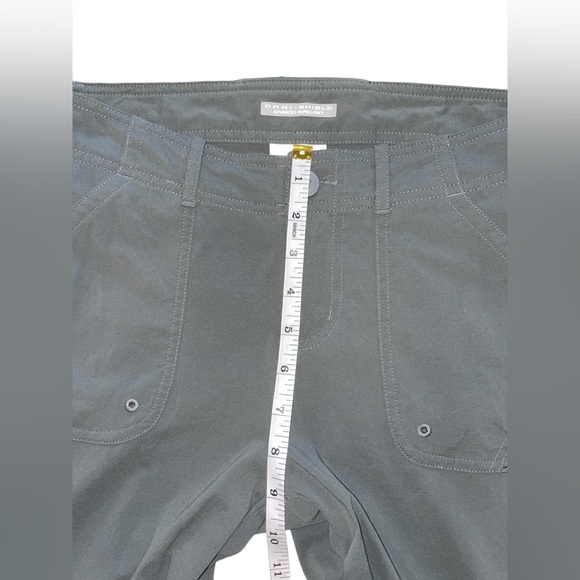 SOLD Women's Columbia PFG Roll Up Pants Pewter Green Size 6 - Picture 6 of 13